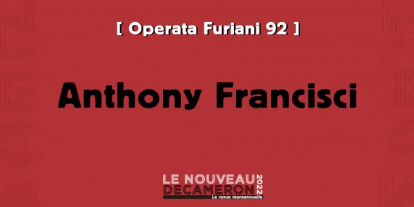 Operata di memoria Furiani 92 - Anthony Francisci