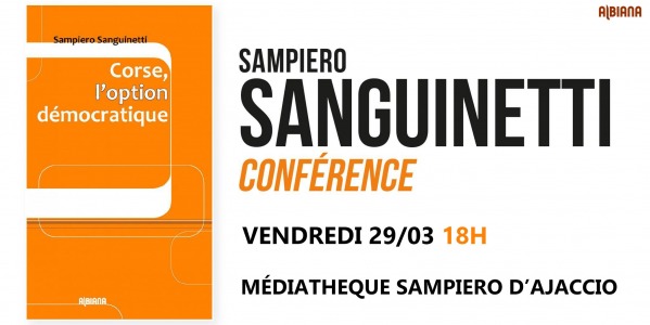 Conférence de Sampiero Sanguinetti à Ajaccio