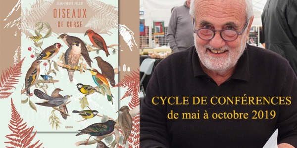 Cycle de conférences de Jean-Pierre Fleury "Oiseaux de Corse"