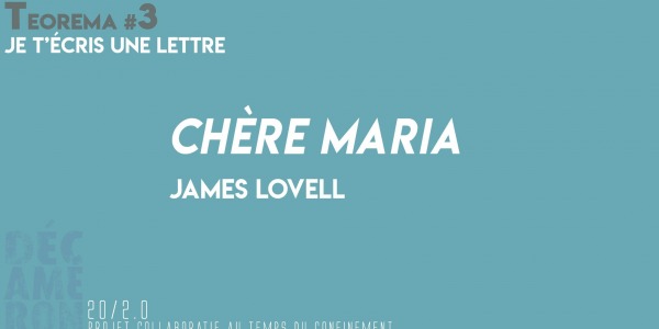 Chère Maria - James Lovell