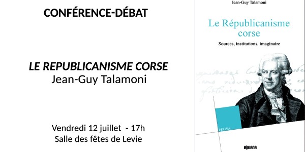 Conférence-Débat Jean-Guy Talamoni