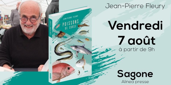 Rencontre-Dédicace avec Jean-Pierre Fleury à Sagone