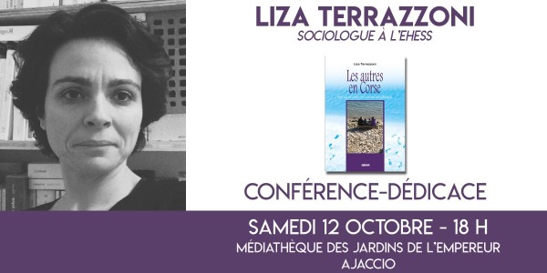 Conférence de Liza Terrazzoni à Ajaccio