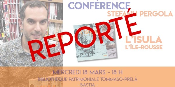 Conférence Stefanu Pergola - Reportée