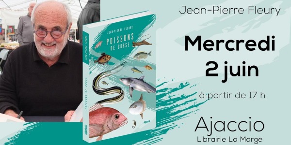 Rencontre-Dédicace avec Jean-Pierre Fleury à Ajaccio