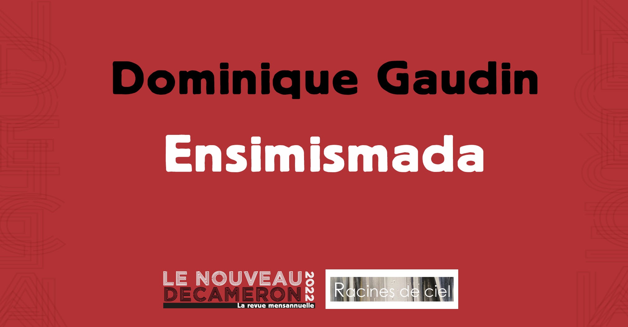 Dominique Gaudin - ensimismada