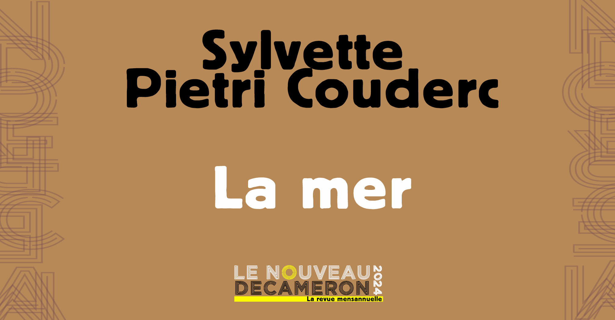 Sylvette Pietri-Couderc - La mer