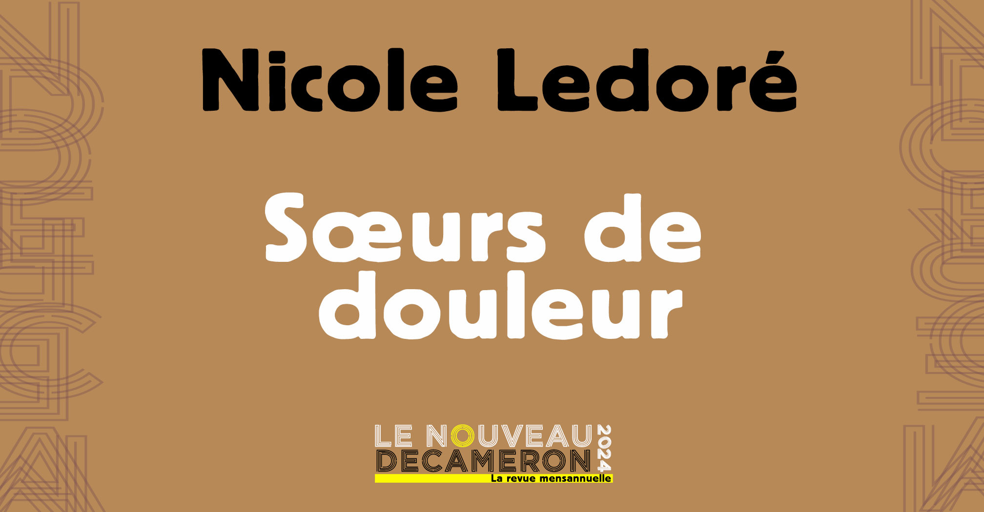 Nicole Ledoré - Un cri d'espoir