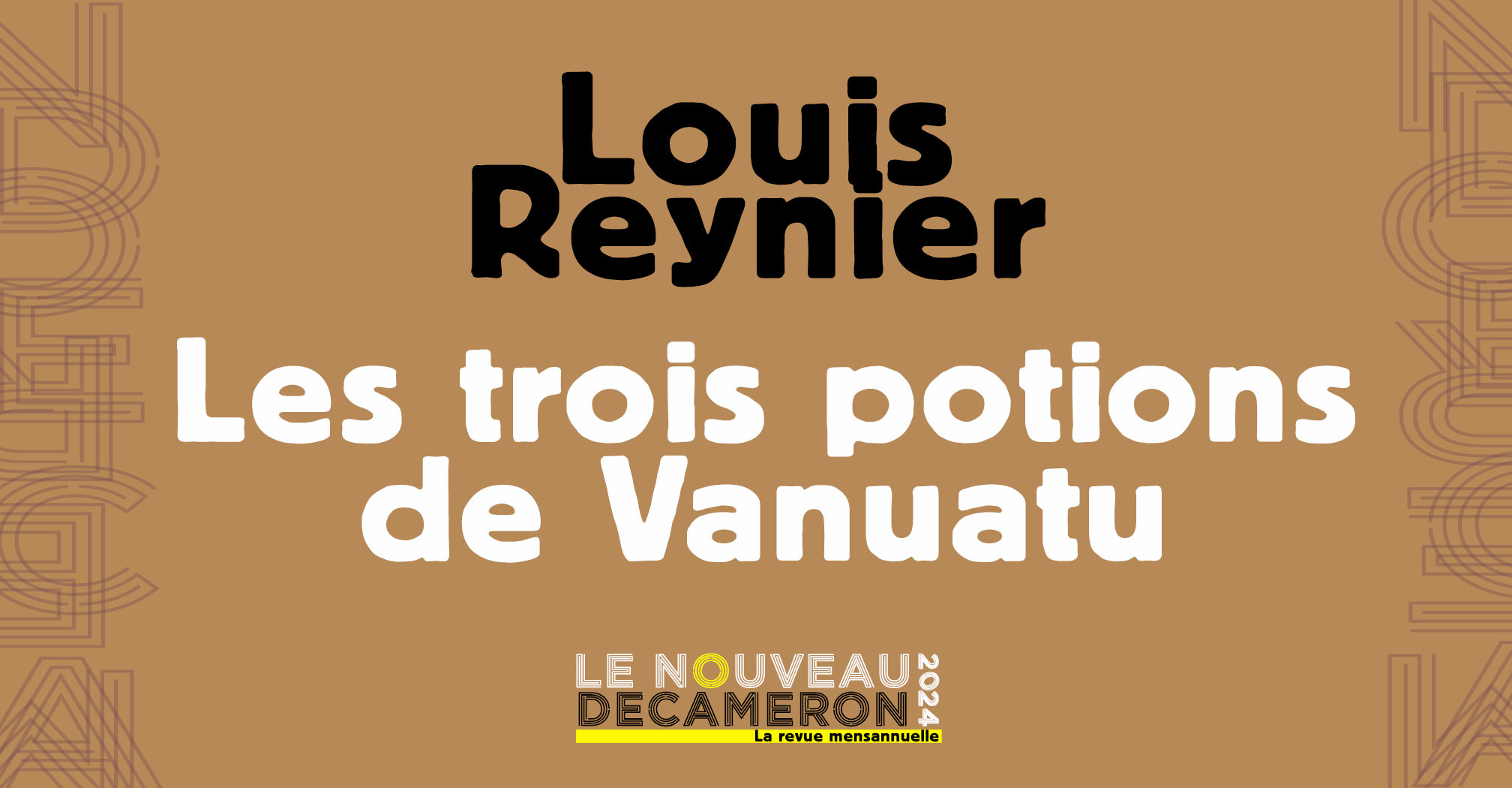 Les trois potions de Vanuatu - Louis Reynier