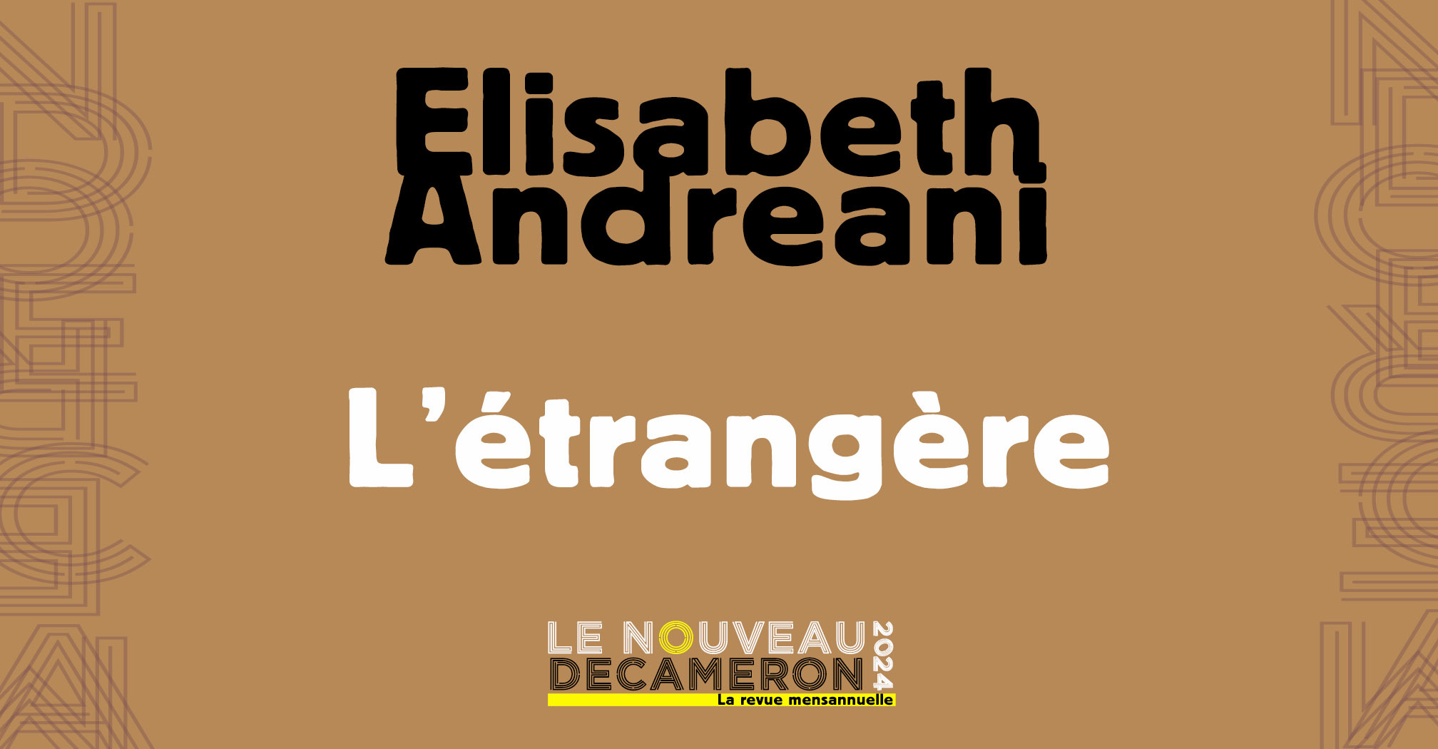 Elisabeth Andreani - L'étrangère