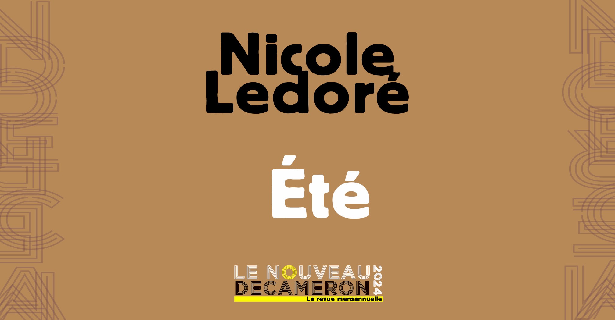 Nicole Ledoré - Été