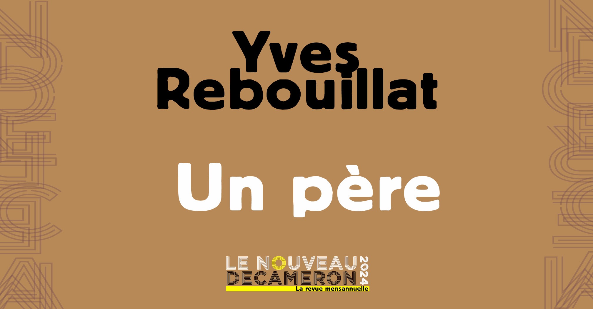 Yves Rebouillat - Un père