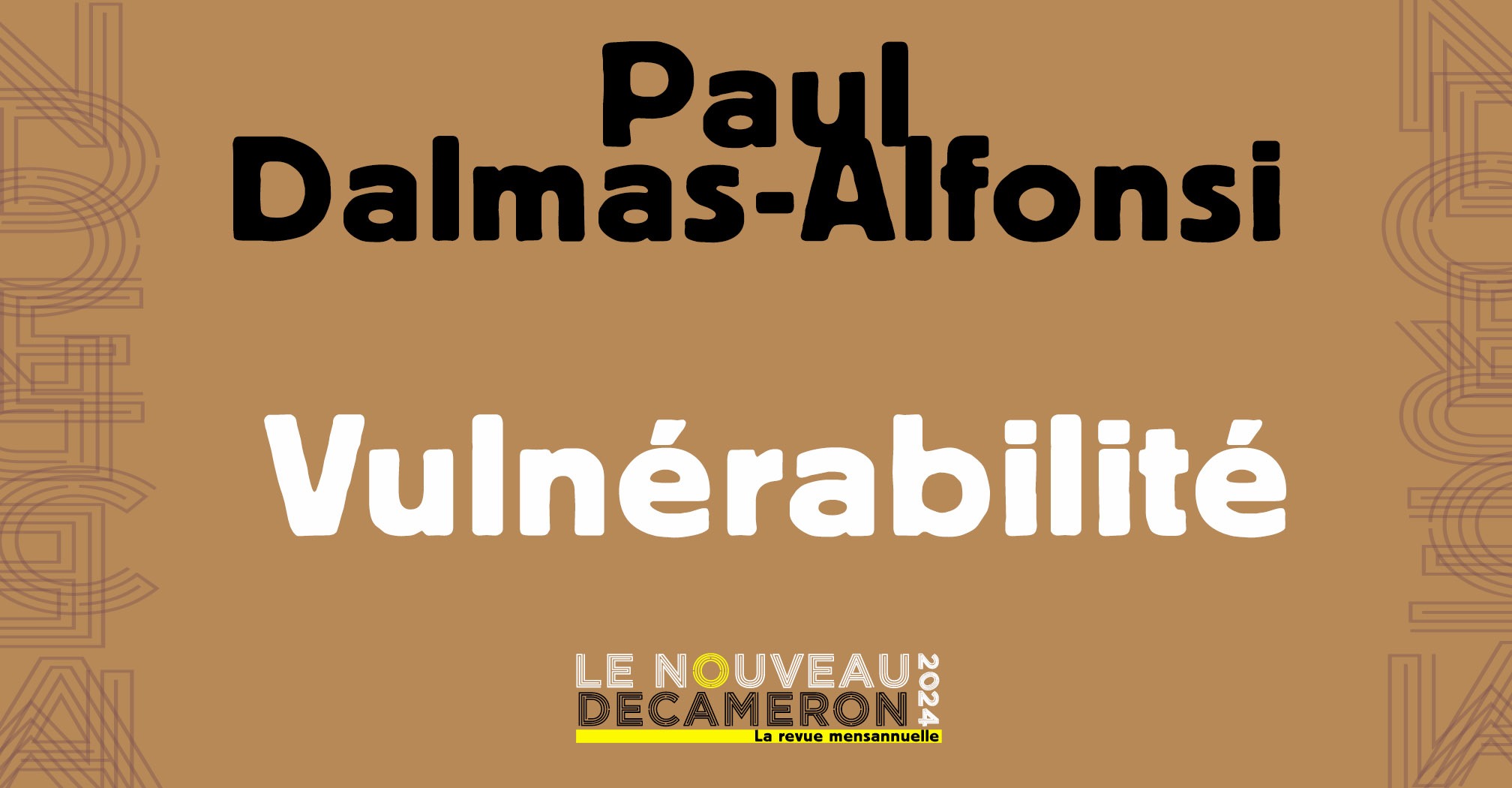 Paul Dalmas-Alfonsi - Vulnérabilité. La confusion des langues