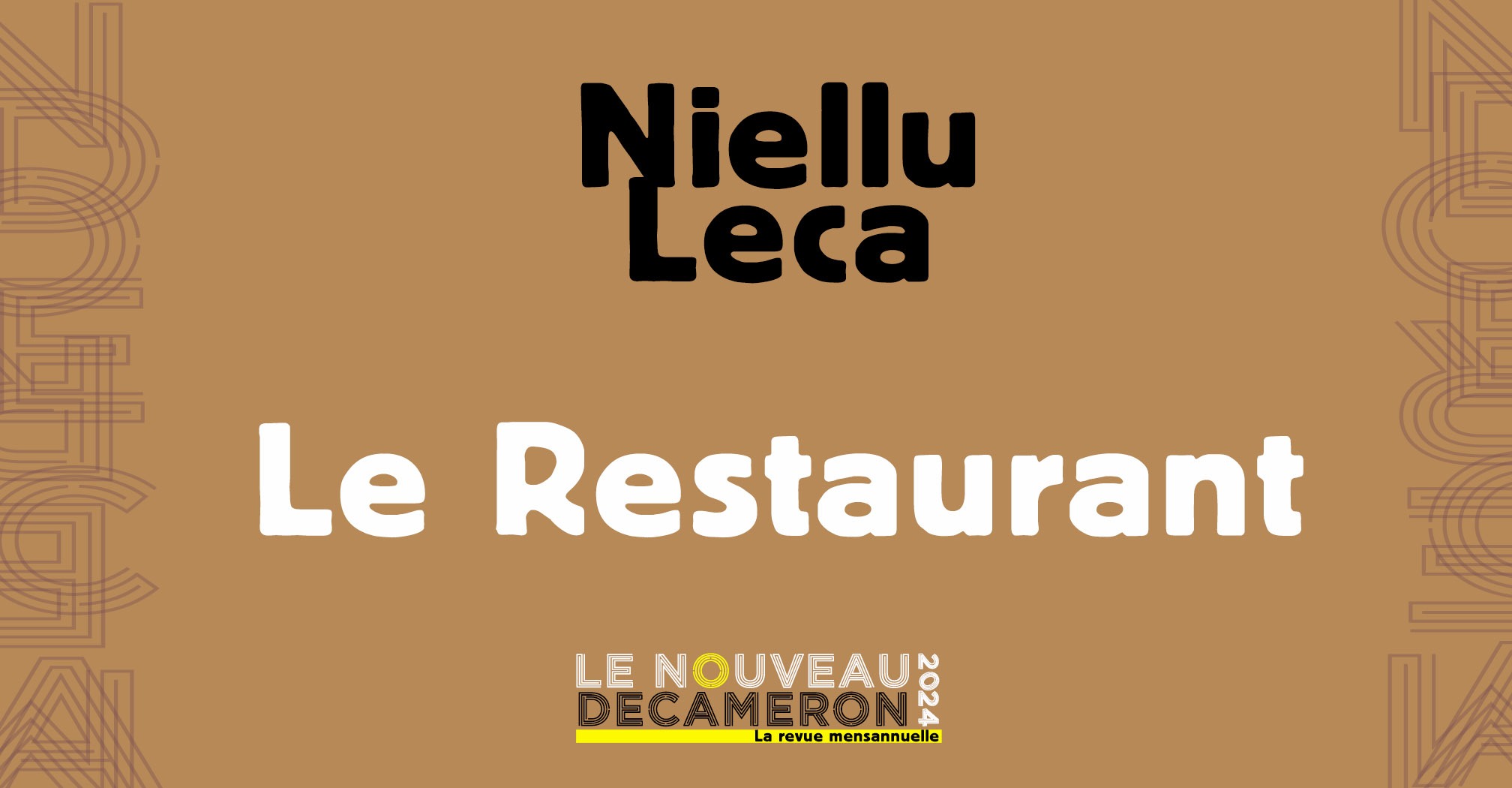 Niellu Leca - Le restaurant