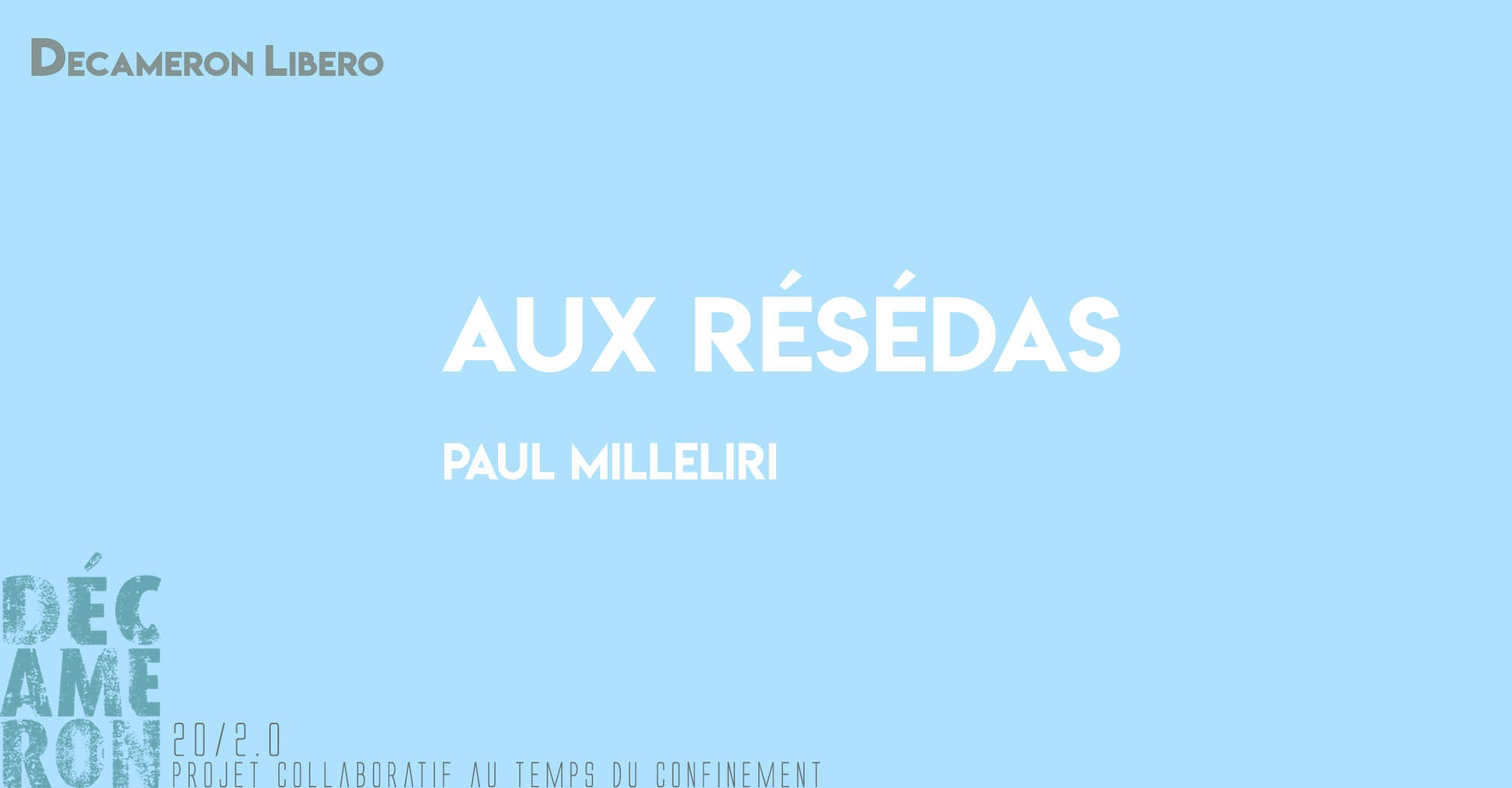 Aux Résédas - Paul Milleliri