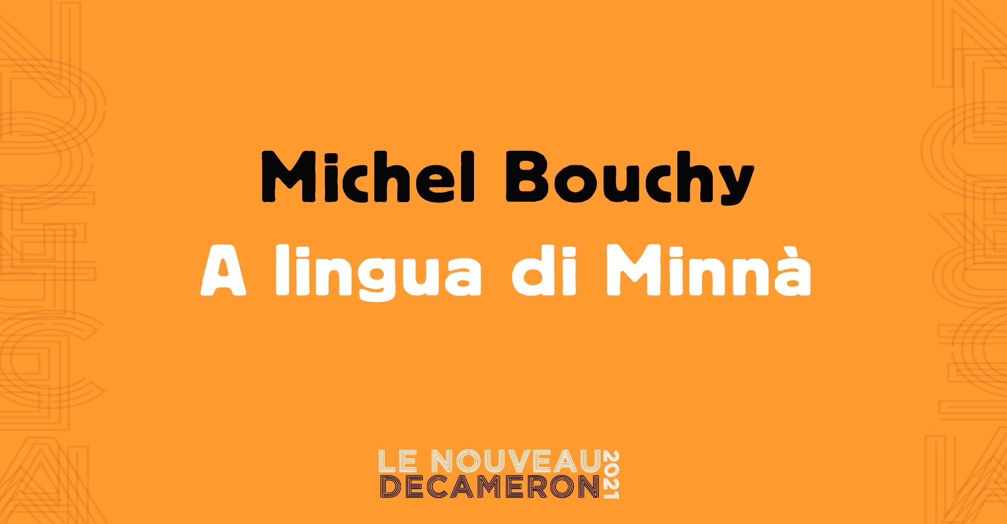 Michel Bouchy - A lingua di Minnà