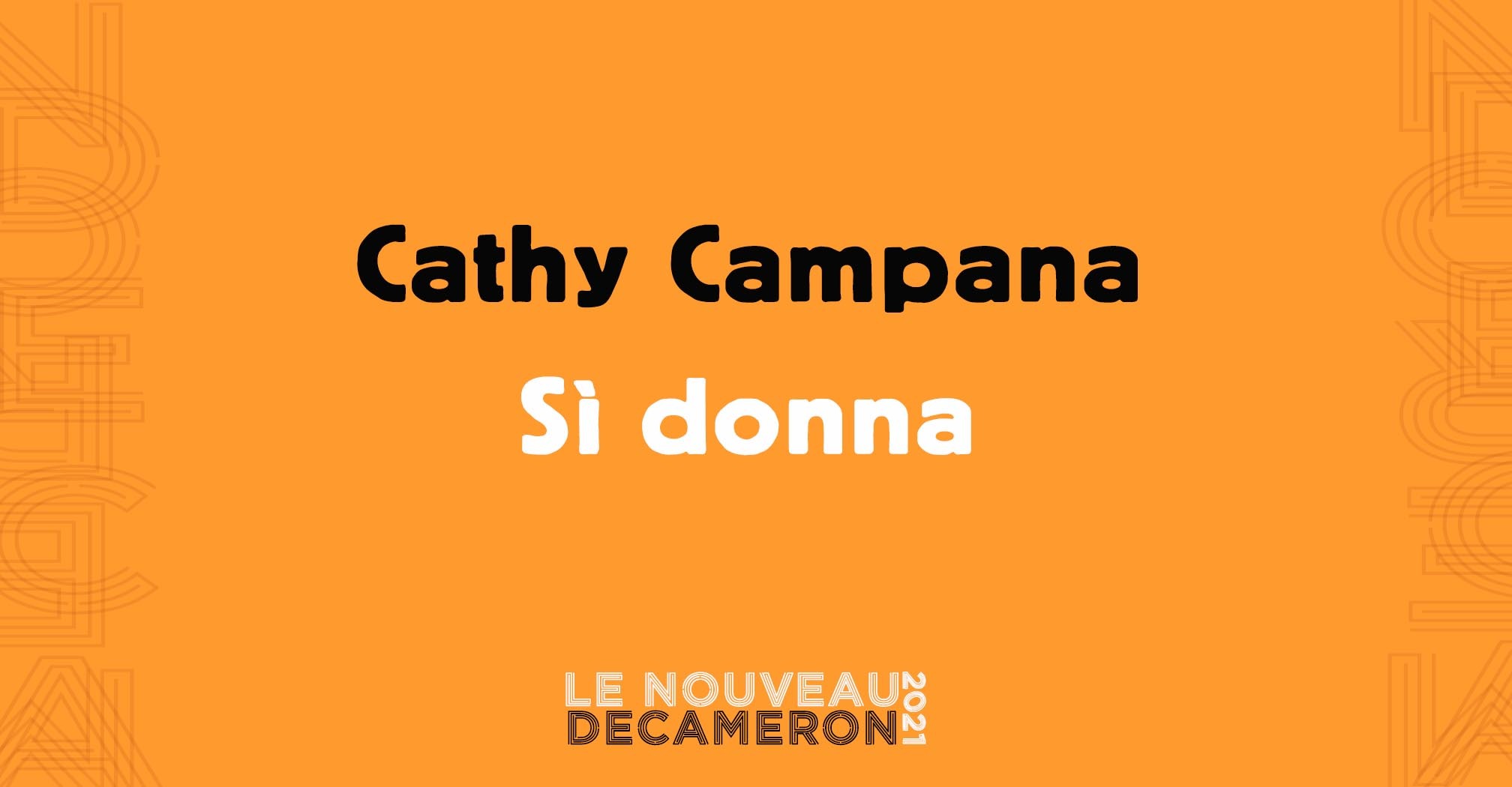 Cathy Campana - Sì donna