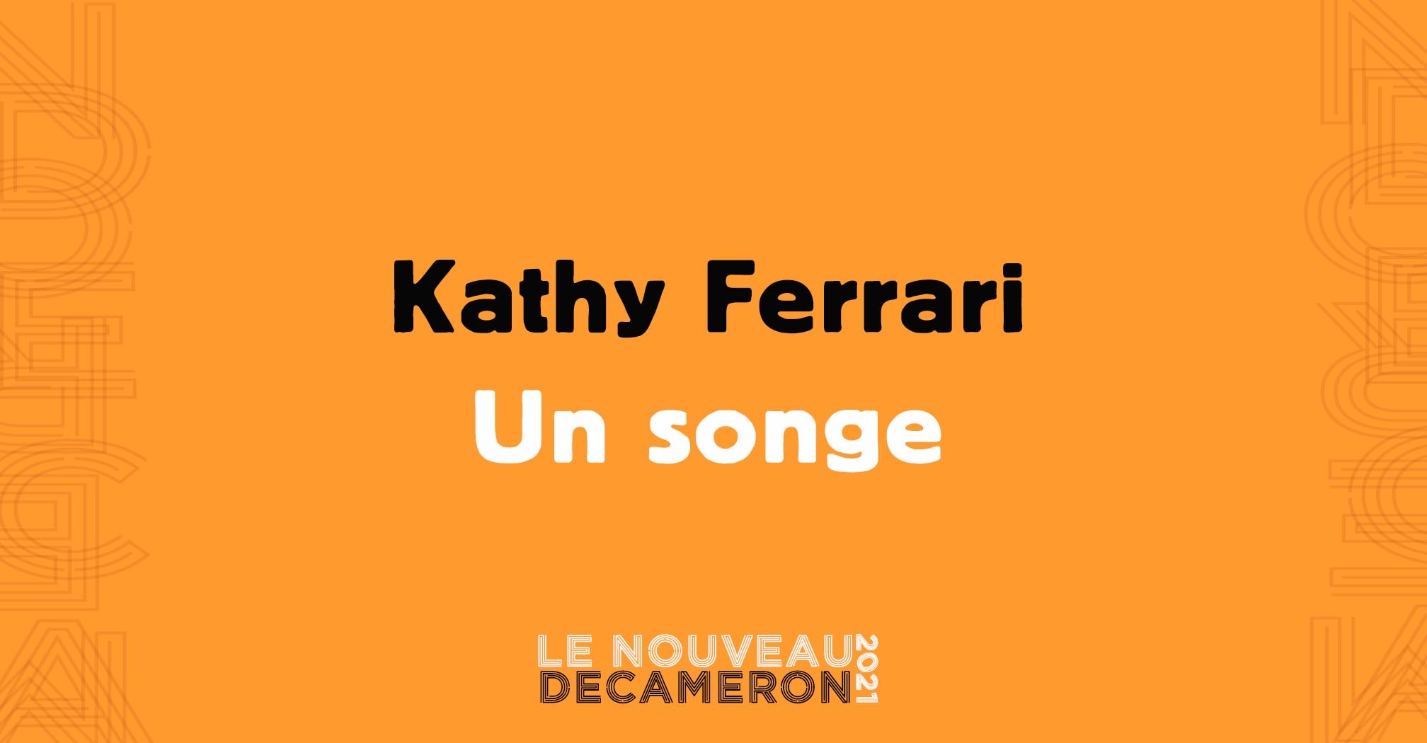 Kathy Ferrari - Un songe